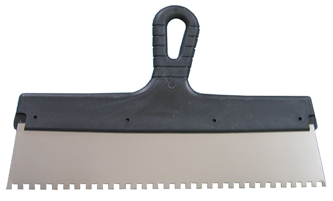 Шпатель «Стандарт» нержавеющая сталь зуб 6 мм